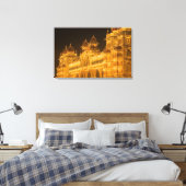 INDIA, Karnataka, Mysore: Majaraja's Paleis (b. 2 Canvas Afdruk (Insitu (Slaapkamer))