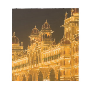 INDIA, Karnataka, Mysore : Majaraja's Paleis (b. 2 Notitieblok