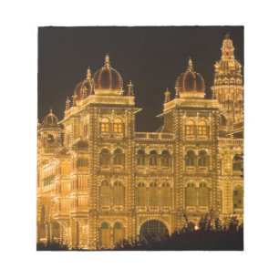 INDIA, Karnataka, Mysore: Majaraja's Paleis (b. Notitieblok