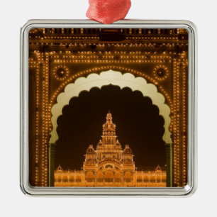 INDIA, Karnataka, Mysore : Paleis van de Majaraja Metalen Ornament