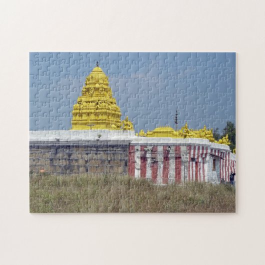 India Karnataka tempel uitzicht puzzel Legpuzzel (Horizontaal)