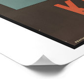 India Kashmir Vintage Travel Poster - Framed (Coin)