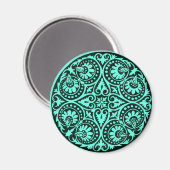 INDIA KUNST MAGNEET (Voorkant / Achterkant)