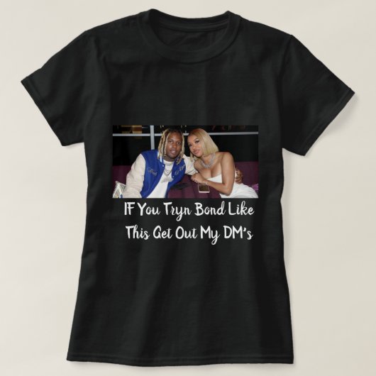 India Lil Durk Meme Grafisch  T-shirt (Design voorkant)