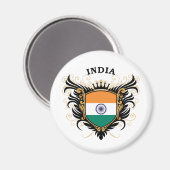 India Magneet (Voorkant / Achterkant)
