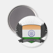 INDIA MAGNEET (Voorkant / Achterkant)