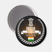 India Magneet (Voorkant / Achterkant)