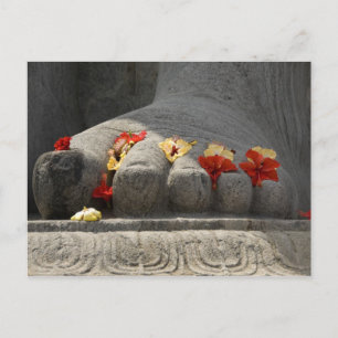 India, Mangalore, Karkala. Jains religie Briefkaart