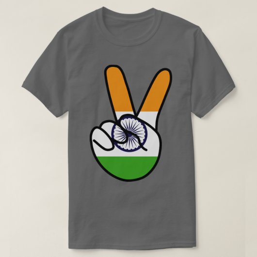 India Markering V T-shirt (Design voorkant)