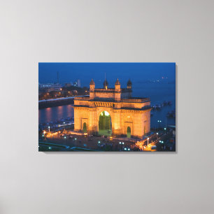 INDIA, Mumbai (Bombay): Gateway of India / Canvas Afdruk