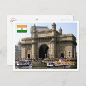 India - Mumbai - Briefkaart (Voorkant / Achterkant)