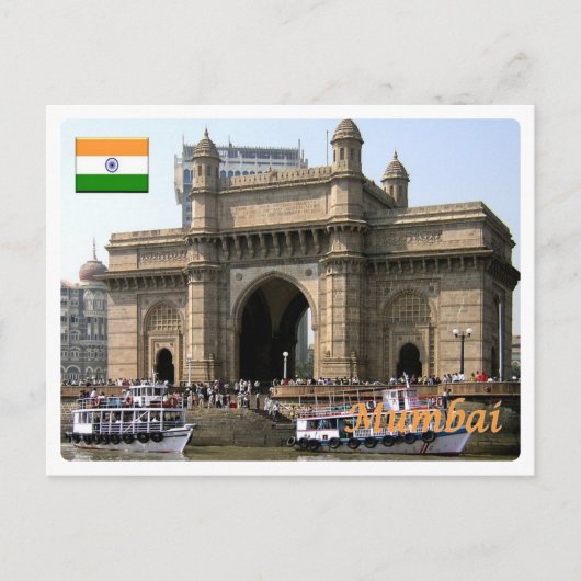 India - Mumbai - Briefkaart (Voorkant)
