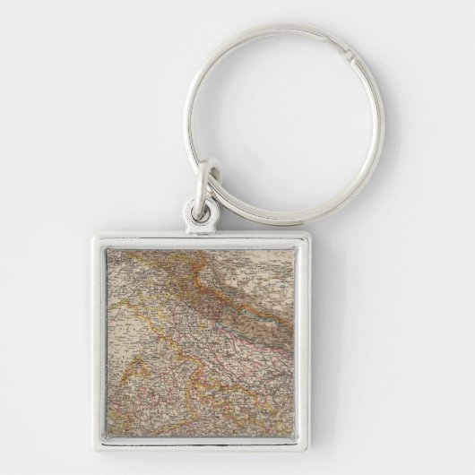 India noord sleutelhanger (Voorkant)