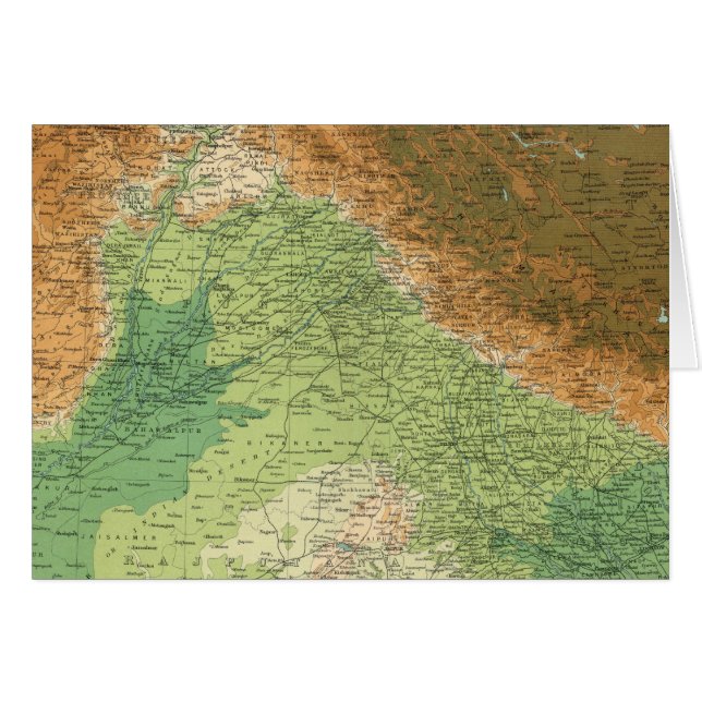 India noordwestelijke deel (Voorkant Horizontaal)