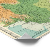 India noordwestelijke deel poster (Hoek)