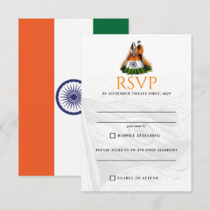 India paar RSVP kaartje