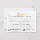 India paar RSVP kaartje (Voorkant)