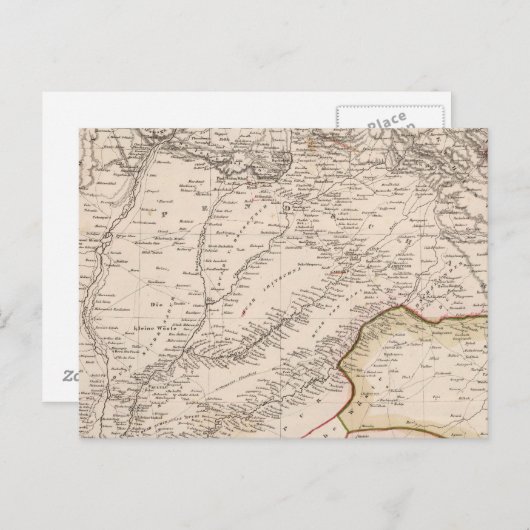 India, Pakistan Briefkaart (Voorkant / Achterkant)