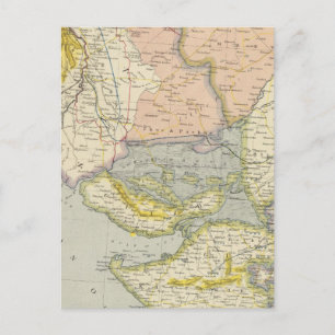 India, Pakistan Briefkaart