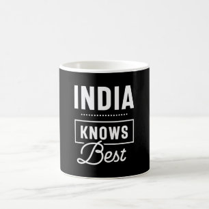 India Persoonlijke naam Birthday Gift Koffiemok