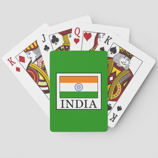 India Pokerkaarten (Achterkant)