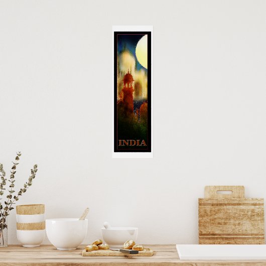 India Poster (Keuken)