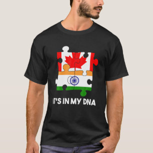 India Proud Flag Day Hindi Sikh Canada Pu T-shirt