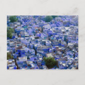 INDIA, Rajasthan, Jodhpur: Blue City of Jodhpur Briefkaart (Voorkant)