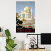  INDIA-REIS POSTER (Thuiskantoor)