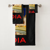 India reisposter indiase kunst bad handdoek (Insitu)