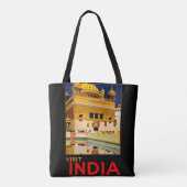 India reisposter indiase kunst draagtas (Achterkant)