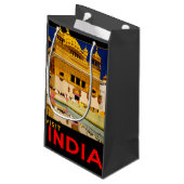 India reisposter indiase  kunst klein cadeauzakje (Achterkant Gekanteld)