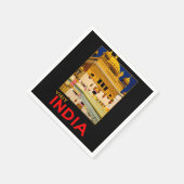 India reisposter indiase kunst servet (Hoek)