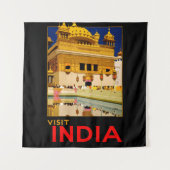 India reisposter indiase  kunst wandkleed (Voorkant)