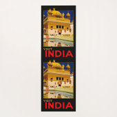 India reisposter indiase  kunst yogamat (Achterkant)