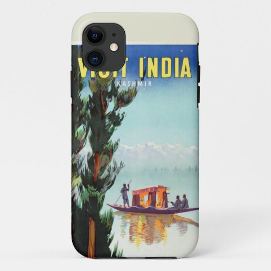India Reisposter iPhone hoesje (Achterkant)