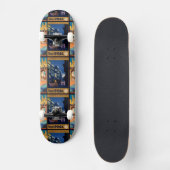 India Reizen Poster Collage skateboards (Voorkant)