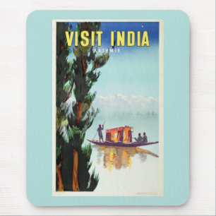 India Reizen Poster Mousepad Muismat