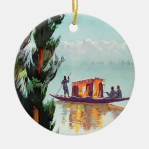 India Reizen Poster ornament