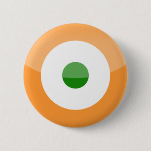 india ronde button 5,7 cm