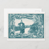  India Stempel met olifant Briefkaart (Voorkant / Achterkant)