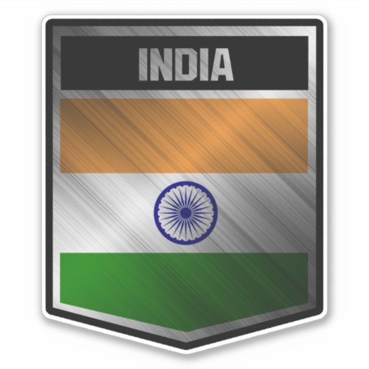 India Sticker (Voorkant)