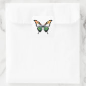 India Swallowtail Vlinder Vlag Sticker (Tas)