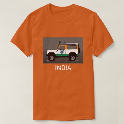 INDIA T-SHIRT (Design voorkant)