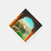 India Taj Mahal Servet (Hoek)