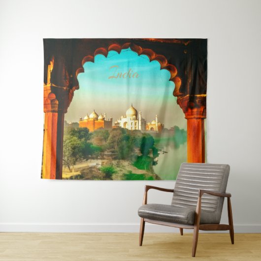 India Taj Mahal Wandkleed (In Situ (horizontaal))