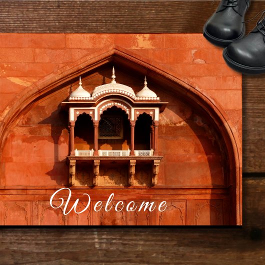 India tempelmuur deurmat
