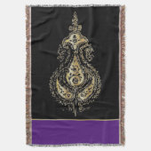 India - Throw Blanket Deken (Voorkant Verticaal)