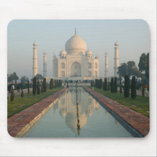 INDIA, Uttar Pradesh, Agra: Taj Mahal, ochtend Muismat