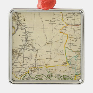 India V Metalen Ornament